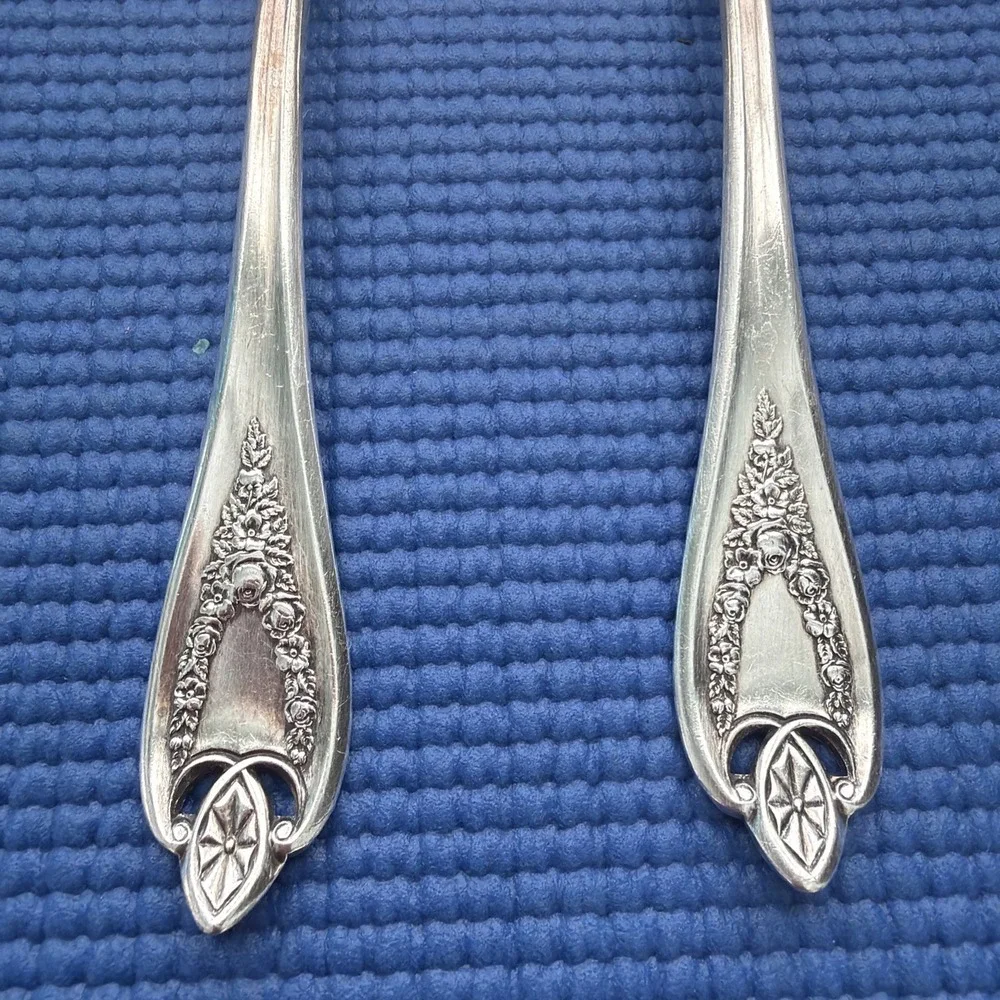 1847 Rogers Bros Old Colony Silverplate XS Triple spoons 7
